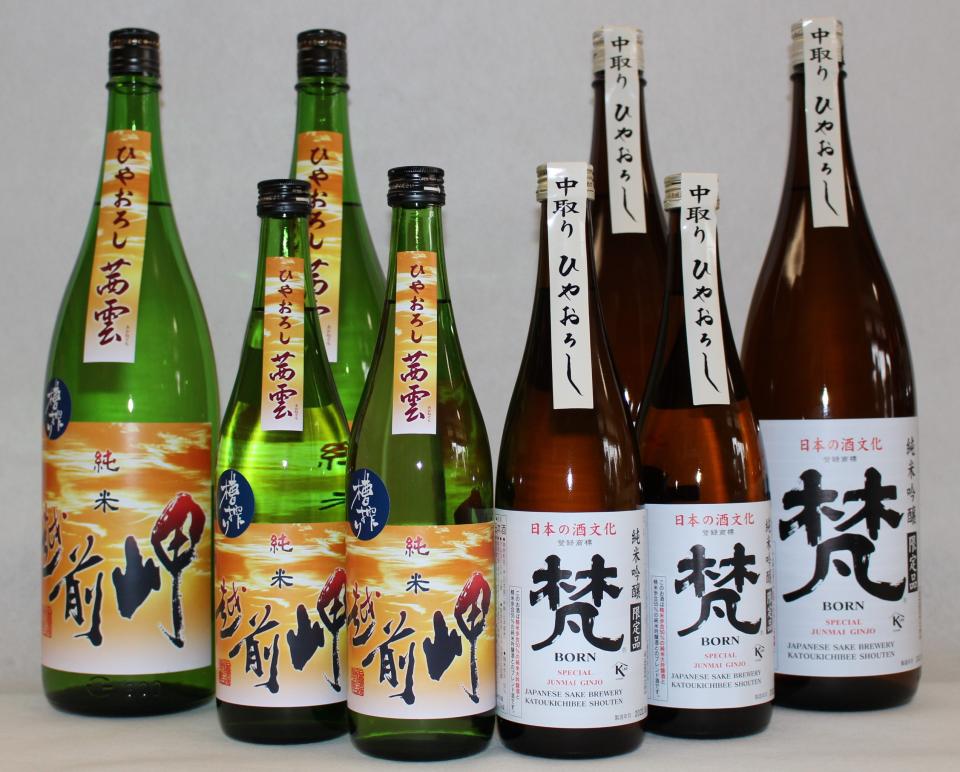 続々と秋のお酒が入荷！　梵「ひやおろし」、越前岬「ひやおろし茜雲」入荷しました！